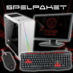 SPELPAKET – Core i5 (3,4GHz) – GTX 1660 SUPER – 8 GB RAM – 480 GB SSD